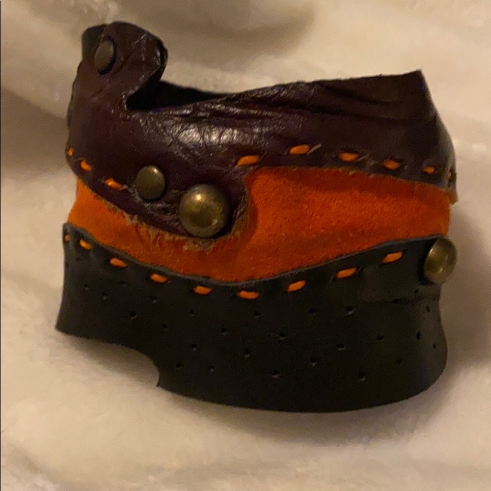Brand New, leather and suede bracelet